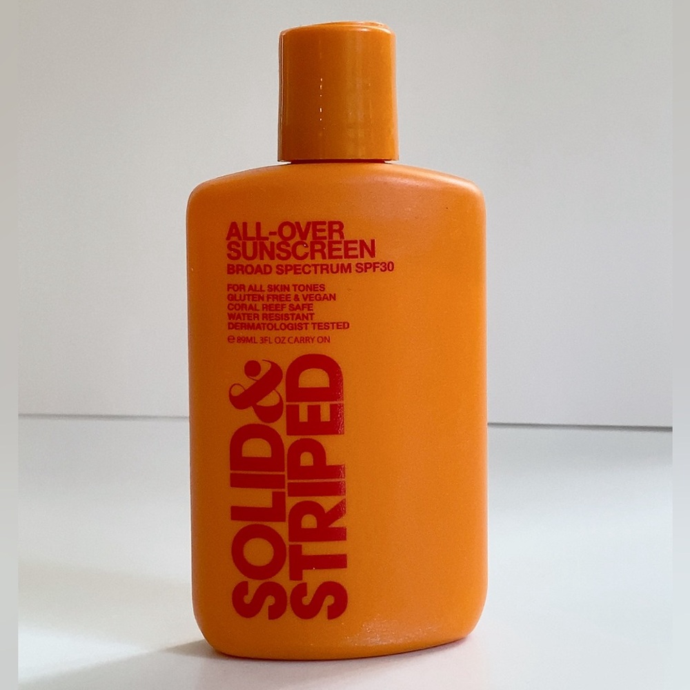 Solid and Striped Sunscreen SPF30